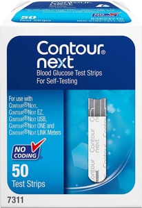 Contour Next Blood Glucose Test Strips Pack of 50 product image