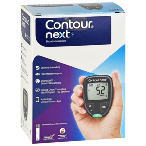 CONTOUR Next NEU Set Blutzuckermessgerät mmol/l Produktbild