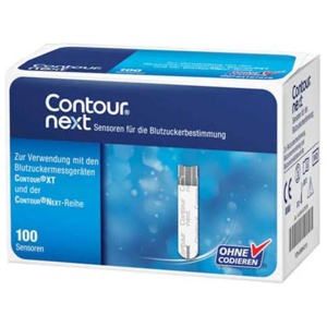 Contour next Sensoren Teststreifen, 100 St Teststreifen Produktbild