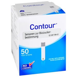 CONTOUR Sensoren Teststreifen Produktbild