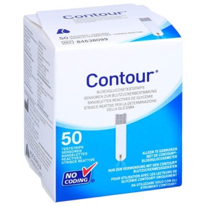 CONTOUR Sensoren Teststreifen Produktbild
