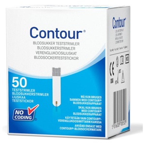 Contour teststickor 50 st produkt bild