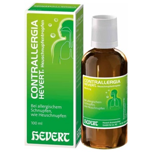 CONTRALLERGIA HEVERT Heuschnupfentropfen 100 ml Mischung Produktbild