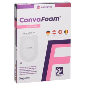 CONVAFOAM Silicone Verband Multisite 14x19,8 cm Produktbild