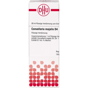 CONVALLARIA MAJALIS D 4 Dilution Produktbild