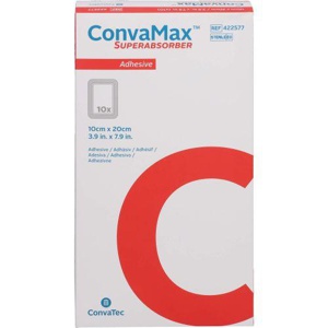 CONVAMAX Superabsorber adhäsiv 10x20 cm Produktbild