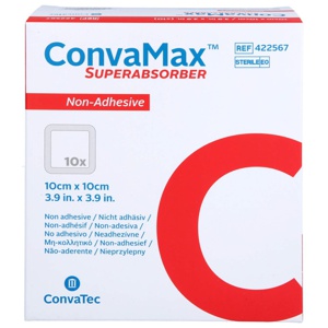 Convamax Superabsorber Nicht AdhÃ¤siv 10x10 Cm Produktbild