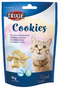 Cookies med Lax och Kattmynta - 50 g produkt bild