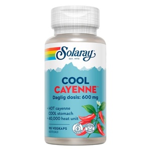 Solaray Cool Cayenne Kapsler produktbillede