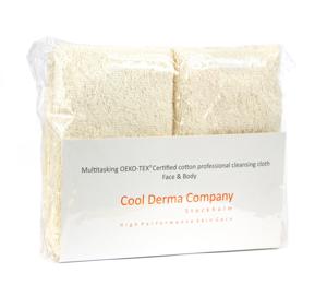 Cool Derma Organic cotton wash cloth produkt bild