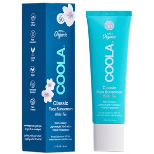 Coola Classic Sport Face SPF50 White Tea 50 ml produktbilde