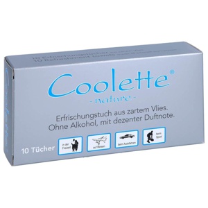 COOLETTE Nature Erfrischungstuch Vlies Produktbild