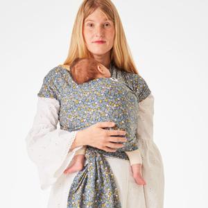 Coracor Tinyflower Blue Bärsjal produkt bild