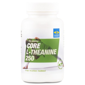 Core L-theanine 250 60 kapsler produktbillede
