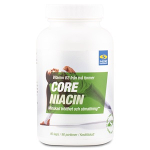 Core Niacin 90 kapsler produktbillede