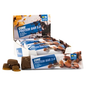 Core Protein Bar 2.0 Chokolade fudge 12-pak produktbillede