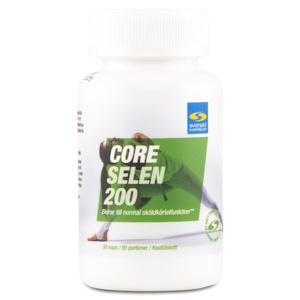 Core Selen 200 90 kapsler produktbillede