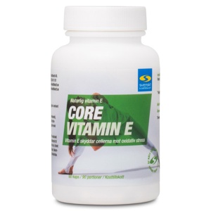 Core Vitamin E 90 kapsler produktbillede