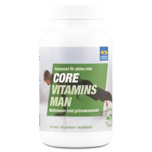 Core Vitamins Man 120 kaps produkt bild