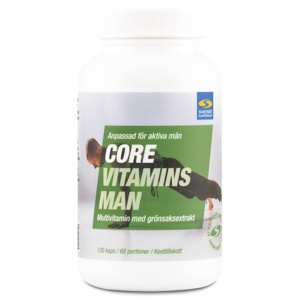 Core Vitamins Man 120 kapsler produktbillede