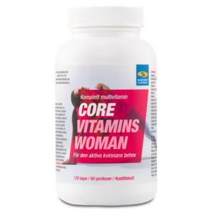 Core Vitamins Woman 120 kaps produkt bild