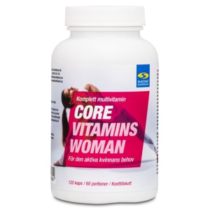 Core Vitamins Woman 120 kapsler produktbillede