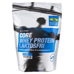 Core Whey Protein Laktosefri Chokolade 750 g produktbillede