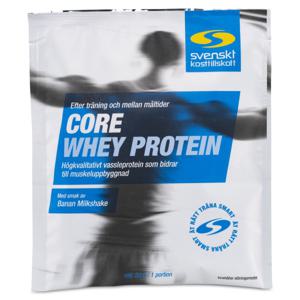 Core Whey Protein Portionspåse Banan Milkshake 33 g produkt bild