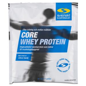 Core Whey Protein Portionspåse Citron/Vanilj 33 g produkt bild