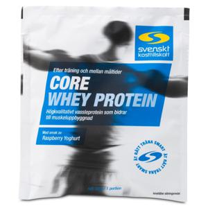 Core Whey Protein Portionspåse Raspberry Yoghurt 33 g produkt bild