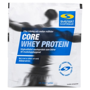 Core Whey Protein Sample Blåbærdrøm 33 g produktbillede