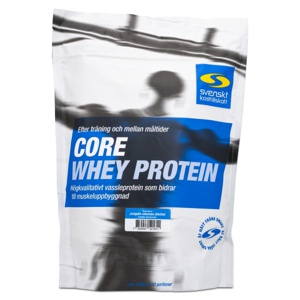 Core Whey Protein Strawberry Milkshake Less Sweet 1 kg produktbillede