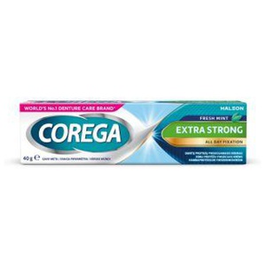 Corega Extra Strong Fresh Mint eriti värske hambaproteeside kinnitusliim 40 g toote pilt
