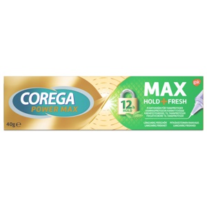 Corega Max Hold+Fresh Fixativ för Tandprotes 40 g produkt bild