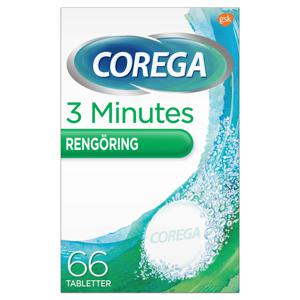 Corega Tabs 3 min brustabl, 66 st produkt bild