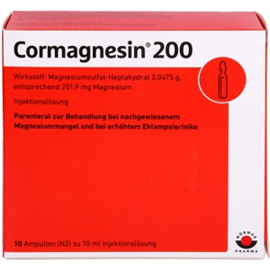 CORMAGNESIN 200 Ampullen Produktbild
