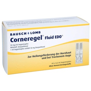 CORNEREGEL Fluid EDO Augentropfen Produktbild