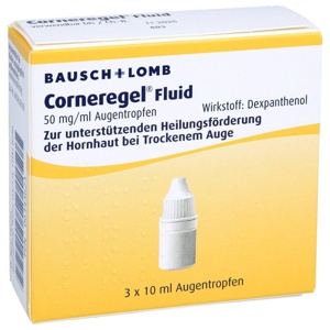 CORNEREGEL Fluid Augentropfen Produktbild