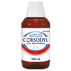Corsodyl 0.2% Gum Problem Alcohol Free Mint Mouthwash product image