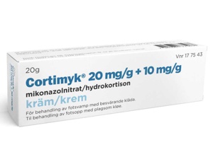 Cortimyk Krem 20+10mg/g produktbilde