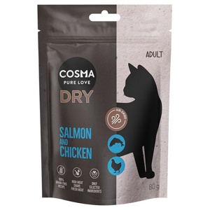 Cosma Air-Dried Trockenfutter Lachs & Huhn Probiergröße Produktbild