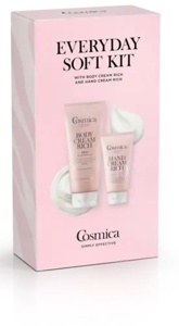 Cosmica Everyday Soft gavesett hånd- og kroppskrem 75 + 200 ml produktbilde