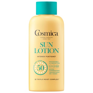 Cosmica Sun Lotion Intensive Moisture SPF50, 200 ml produktbilde