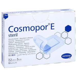 COSMOPOR E steril Wundverband 5x7,2 cm Produktbild