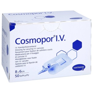 COSMOPOR I.V. Kanülenfixierverband 6x8 cm Produktbild
