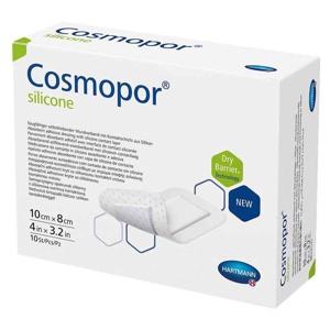 Cosmopor® silicone Wundverband 8x10 cm, 10 St Verband Produktbild