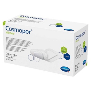Cosmopor® silicone Wundverband 10x20 cm, 25 St Verband Produktbild