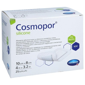 Cosmopor® silicone Wundverband 8x10 cm, 25 St Verband Produktbild