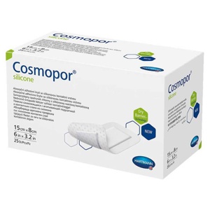 Cosmopor® silicone Wundverband 8x15 cm, 25 St Verband Produktbild