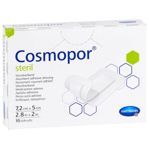 COSMOPOR steril Wundverband 5x7,2 cm Produktbild
